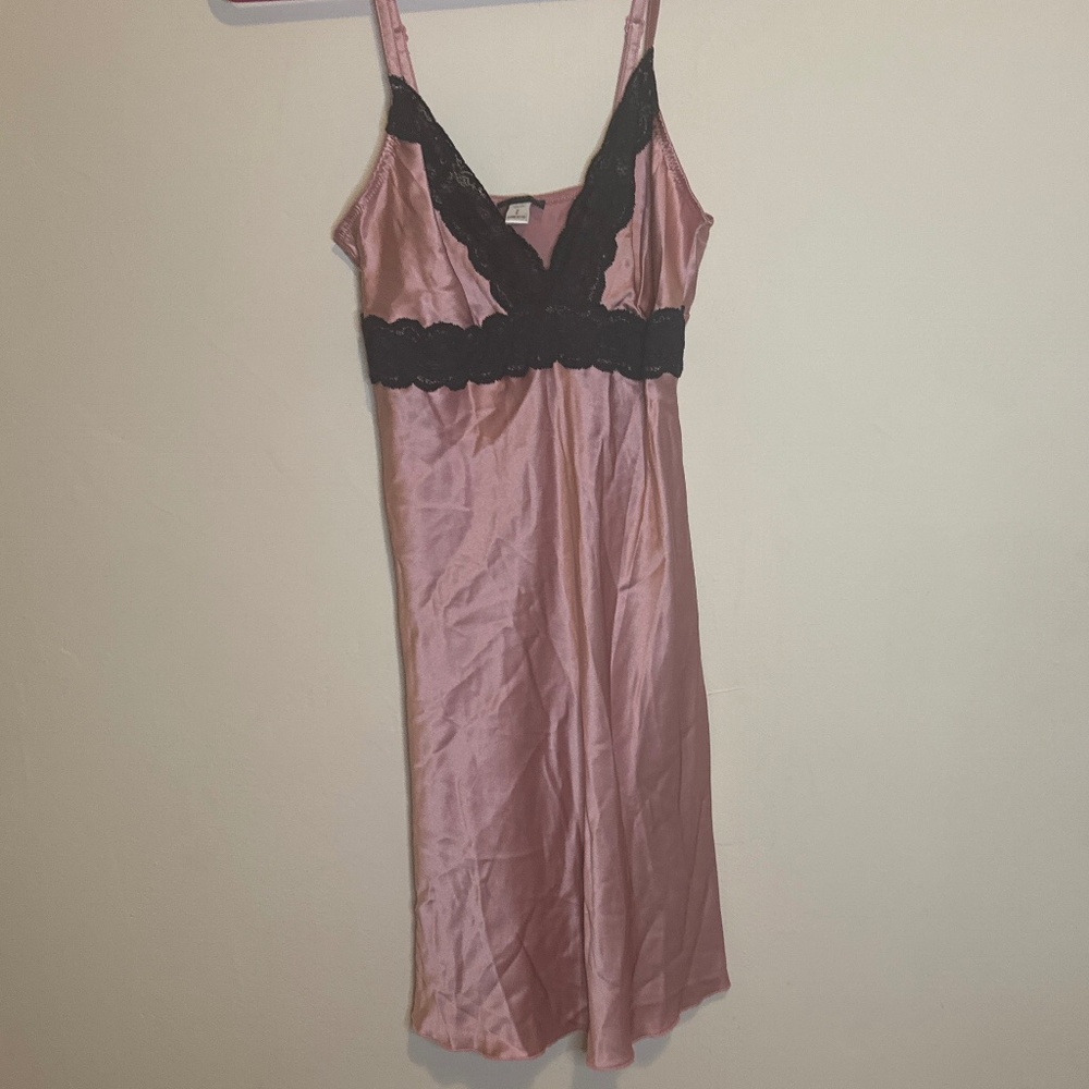 Cosabella Slip Dress Pink Silk Small Brand New